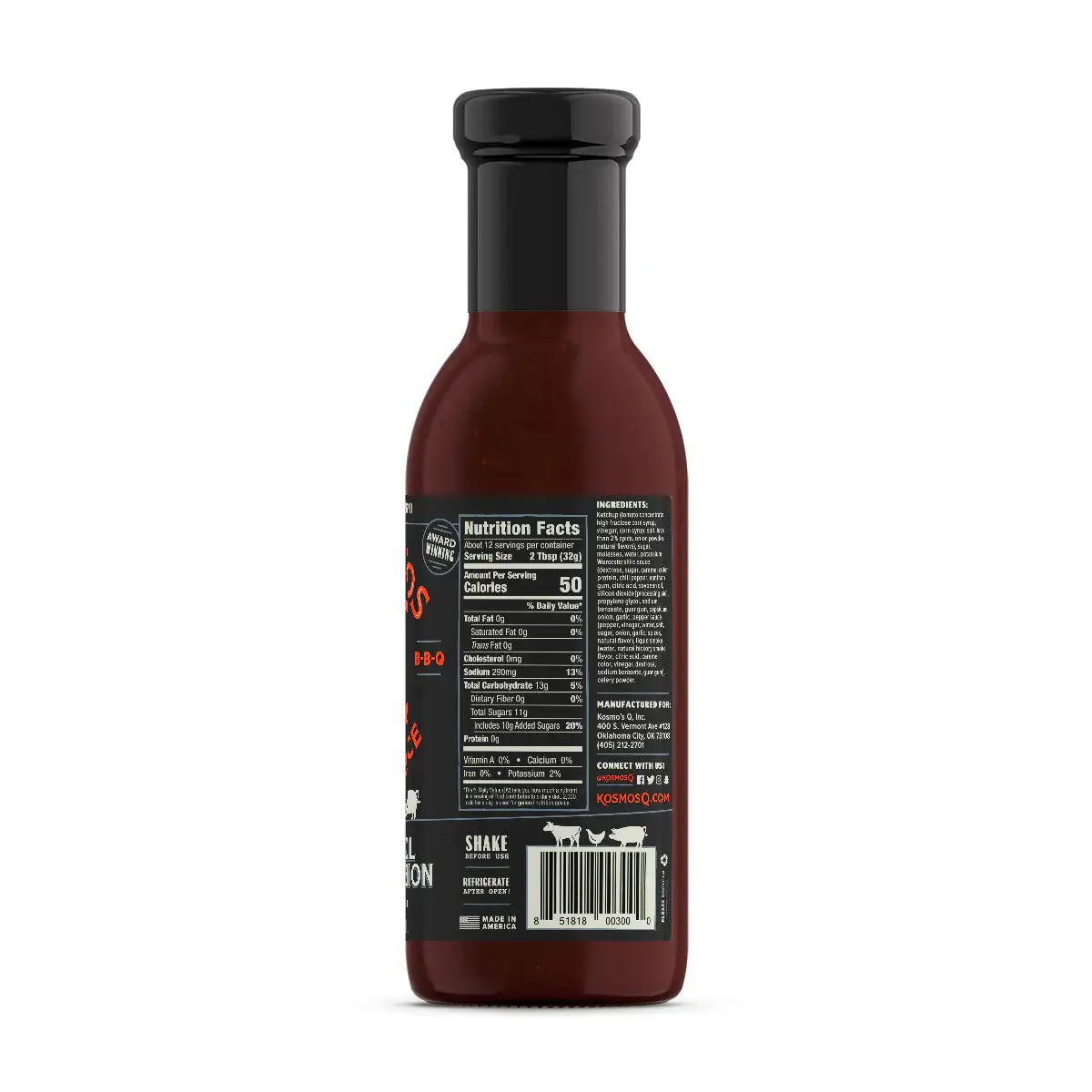 Kosmos Q | Original Competition BBQ Sauce