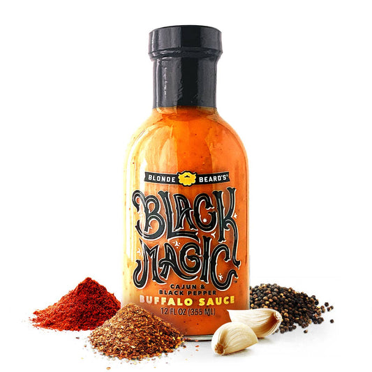 Blonde Beard's | Black Magic Buffalo Sauce: 5 fl oz