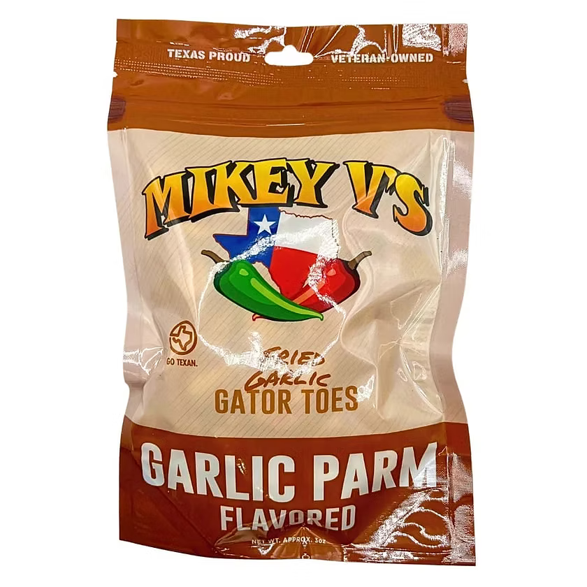 Mikey V'S | Fried Garlic Gator Toes Garlic Parm Flavored