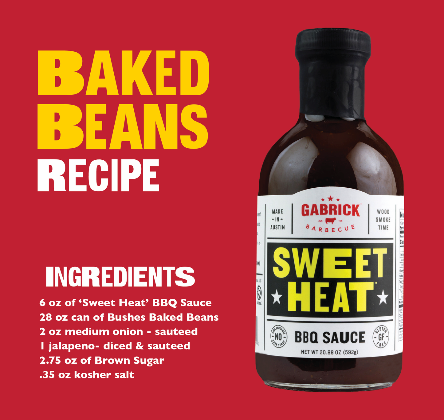Gabrick | Sweet Heat BBQ Sauce