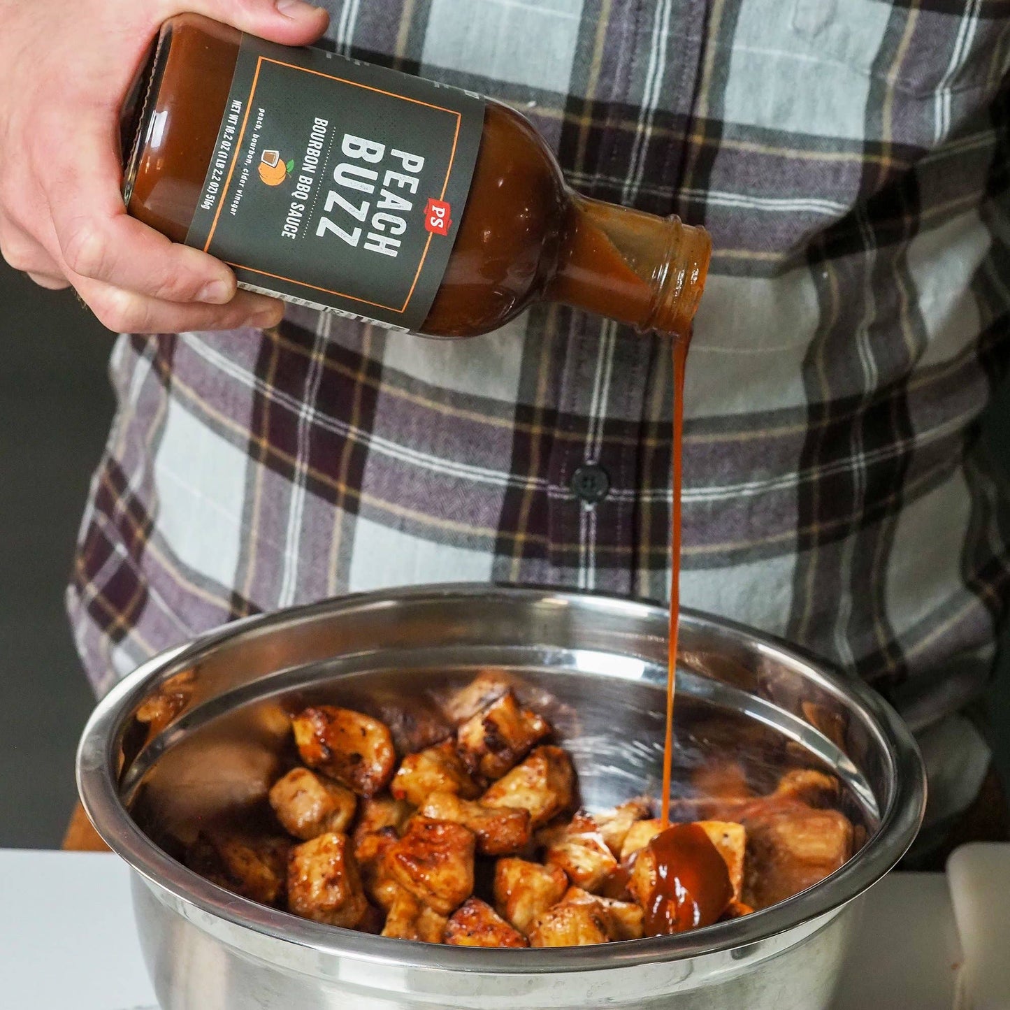 PS Seasoning | Peach Buzz Bourbon BBQ Sauce