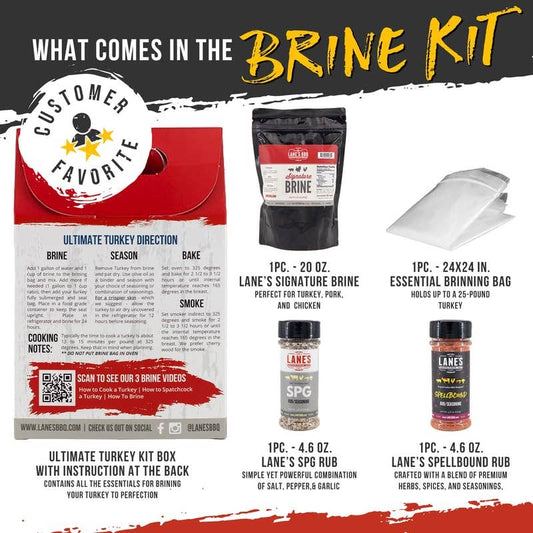 Lane's Ultimate Turkey Set | Turkey Brine Kit
