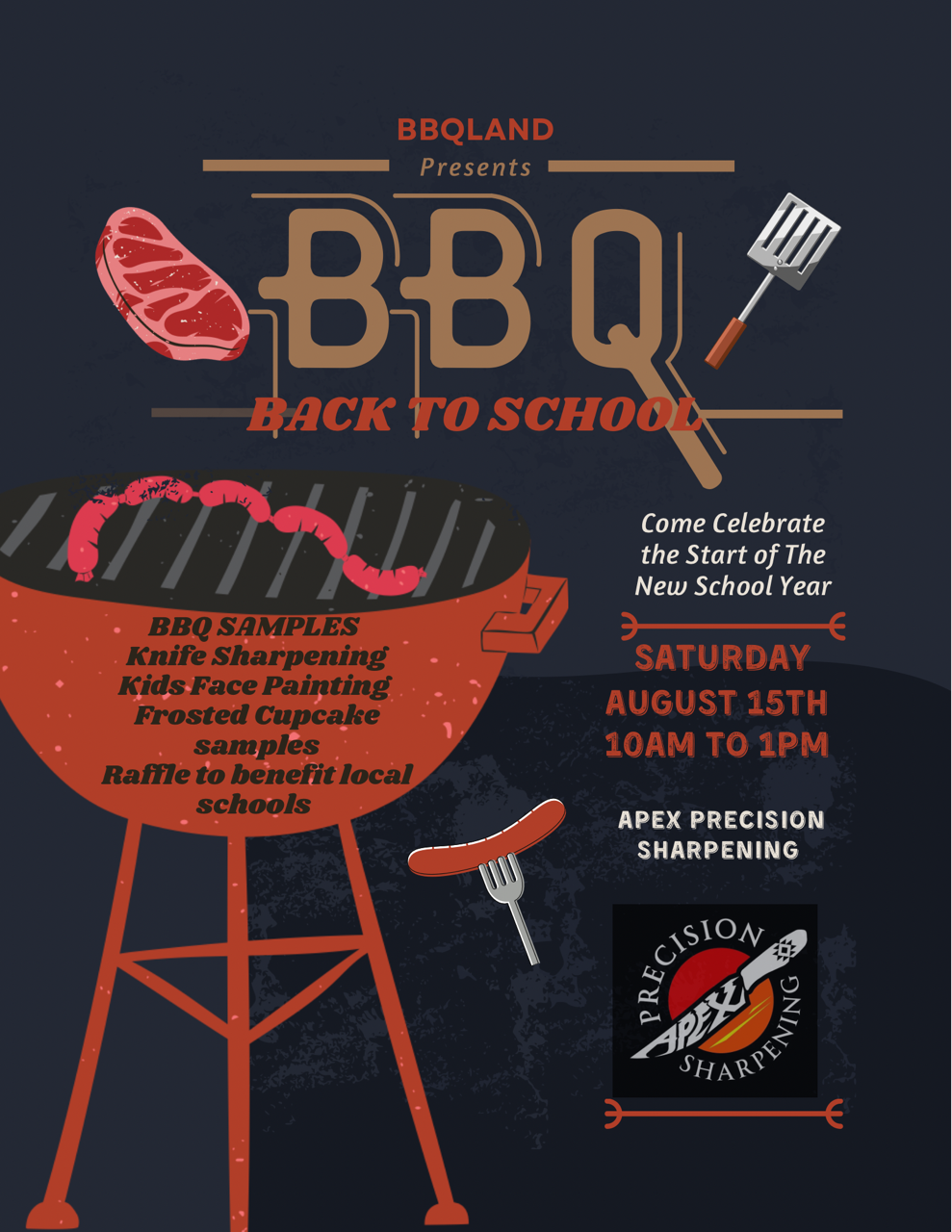 Back To School BBQ Raffle