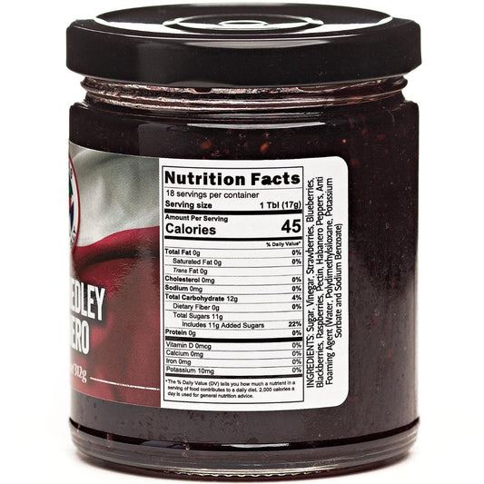 Texas Pepper Jelly Berry Medley Habanero