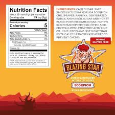 Blazing Star Scorpion