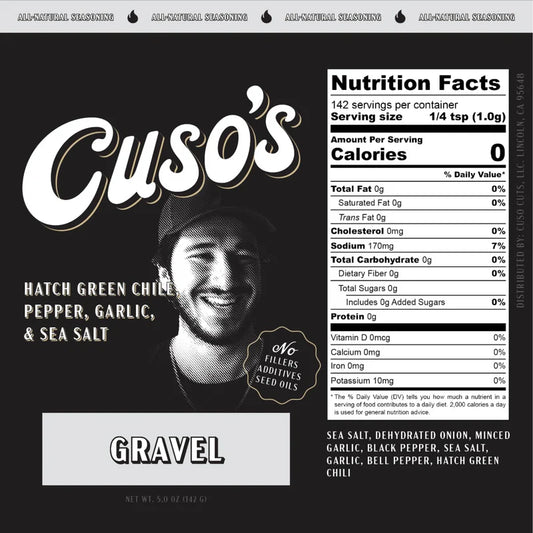 Cuso’s | Gravel Rub