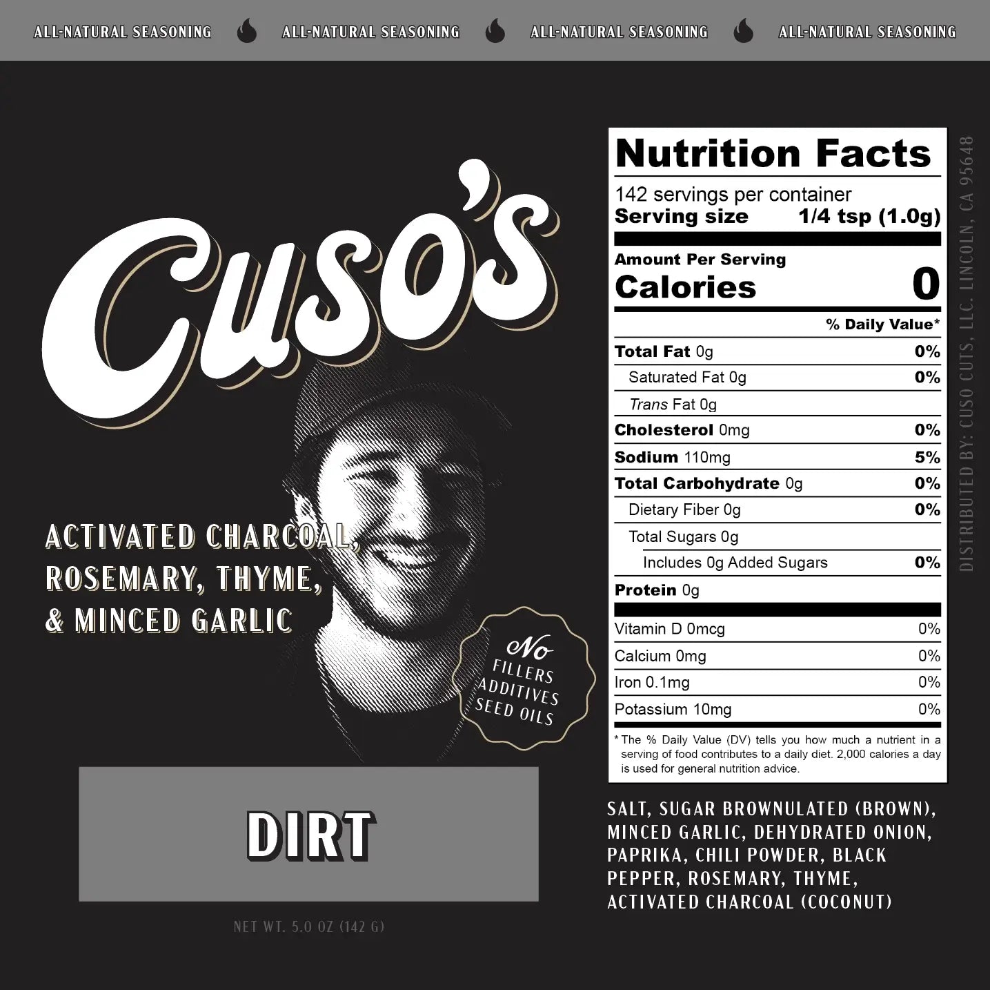 Cuso’s | Dirt Rub