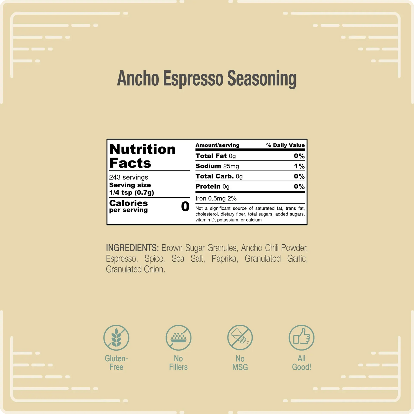 Wheely Q | Ancho Espresso Seasoning