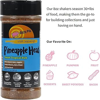 Dizzy Pig | Pineapple Head Savory Sweet Seasoning