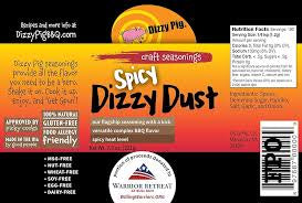 Spicy Dizzy Dust All Purposing Seasoning