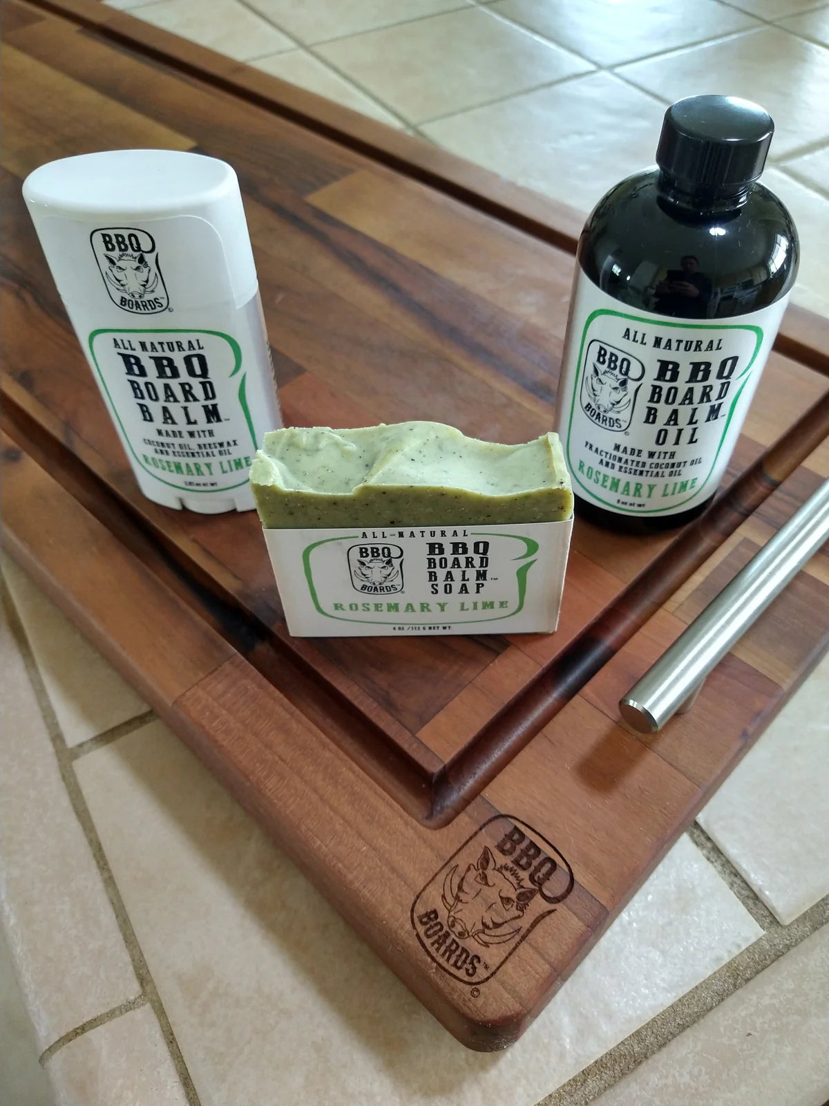 BBQ Boards | Complete Care Package Rosemary Lime