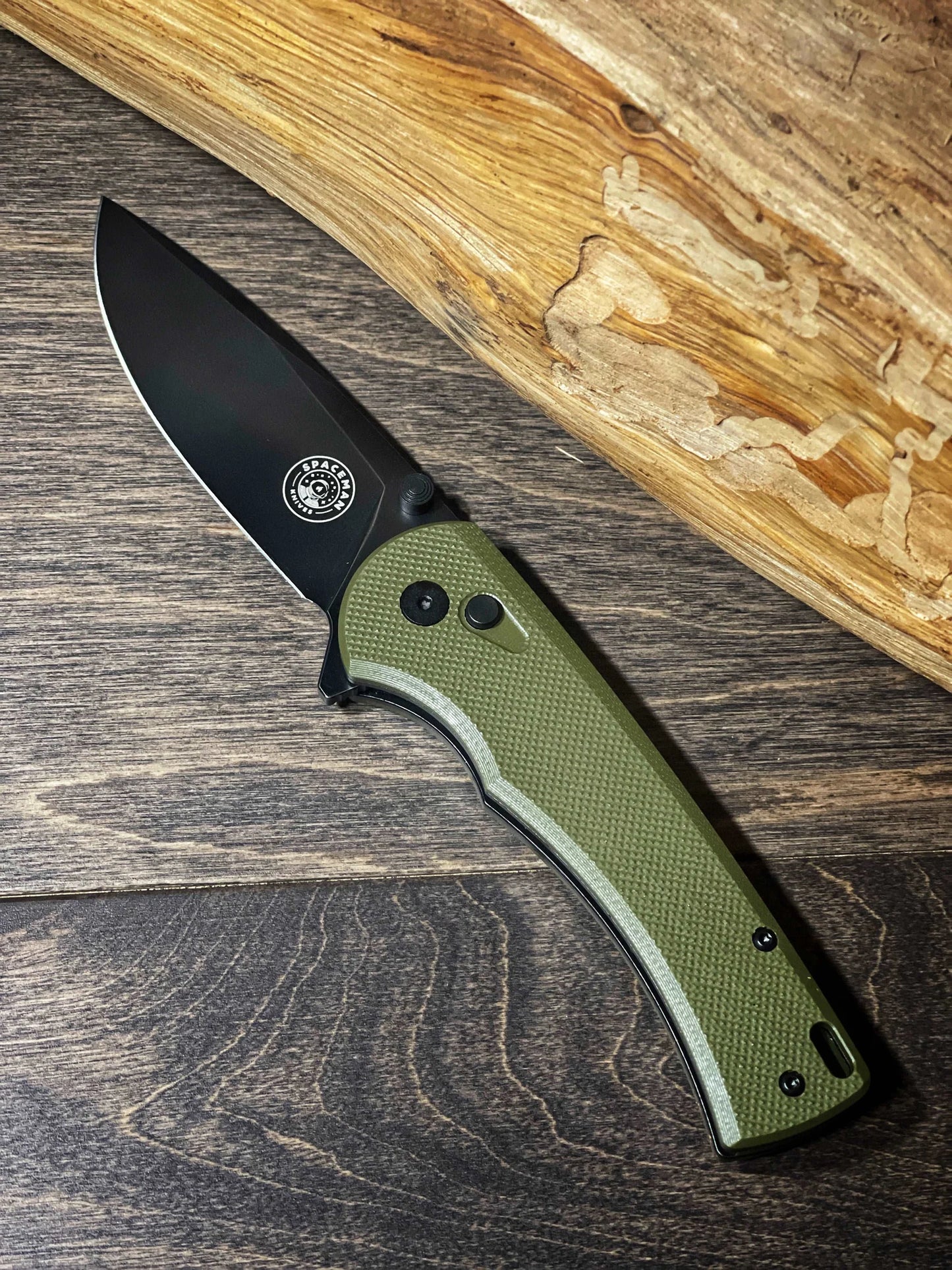 Spaceman Knives | N1 EDC Tactical Black