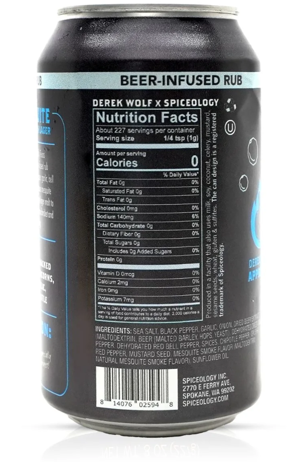 Derek Wolf | Mesquite Peppercorn Lager Rub
