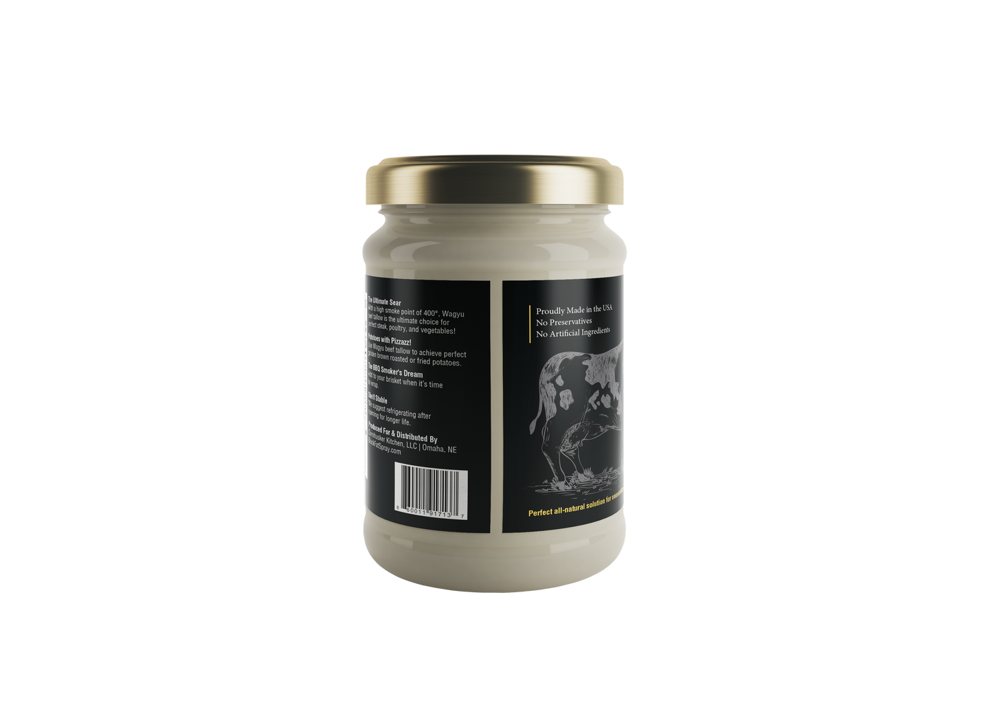 Cornhusker | Premium Rendered Wagyu Beef Tallow 14oz