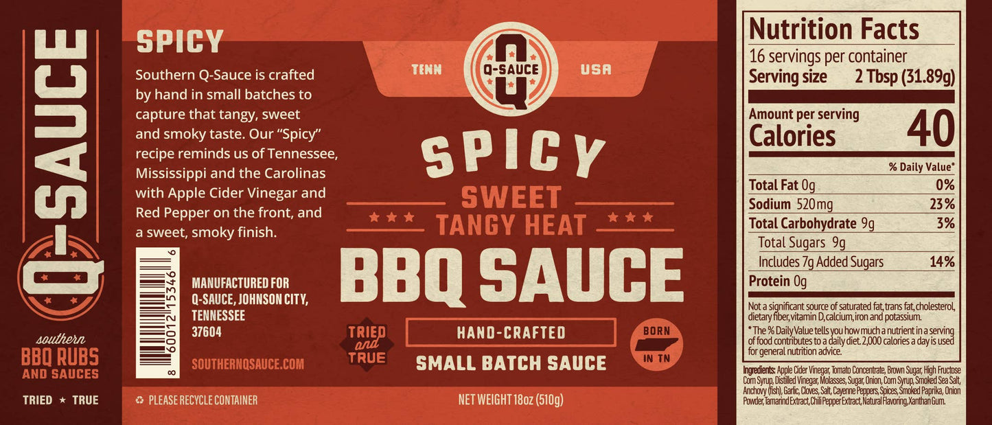 Q Sauce | Spicy BBQ Sauce