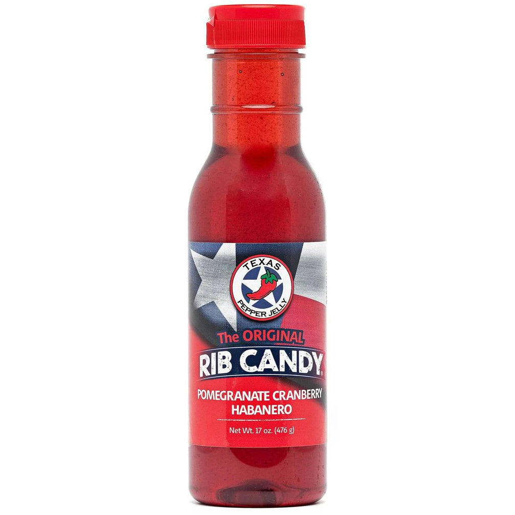 Texas Pepper Jelly | Pomegranate Cranberry Habanero Rib Candy