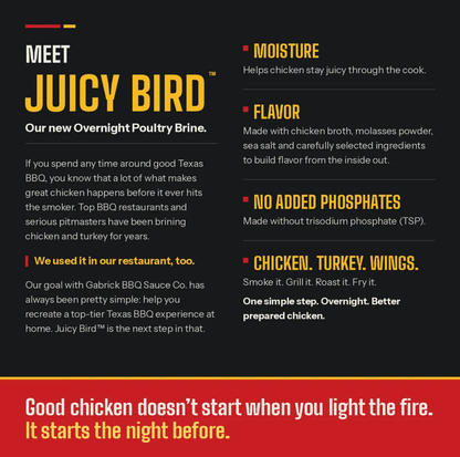 Gabrick | Juicy Bird™ Overnight Poultry Brine