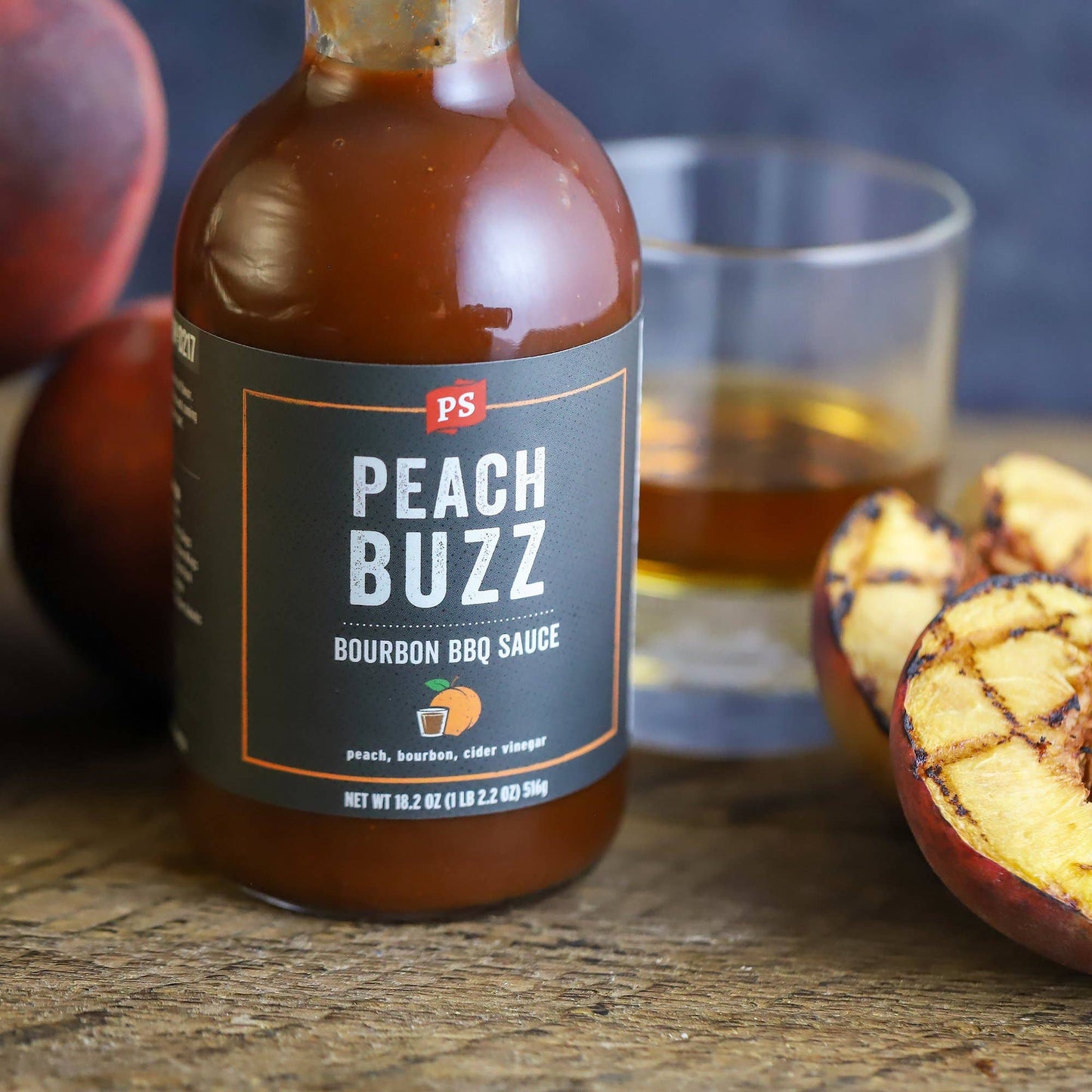 PS Seasoning | Peach Buzz Bourbon BBQ Sauce