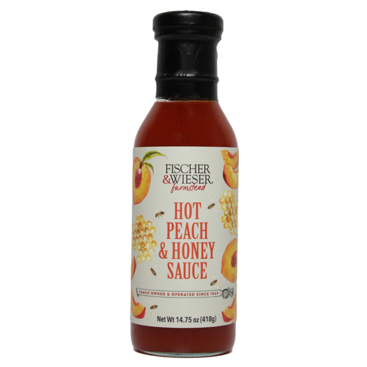 Hot Peach & Honey Sauce - NEW