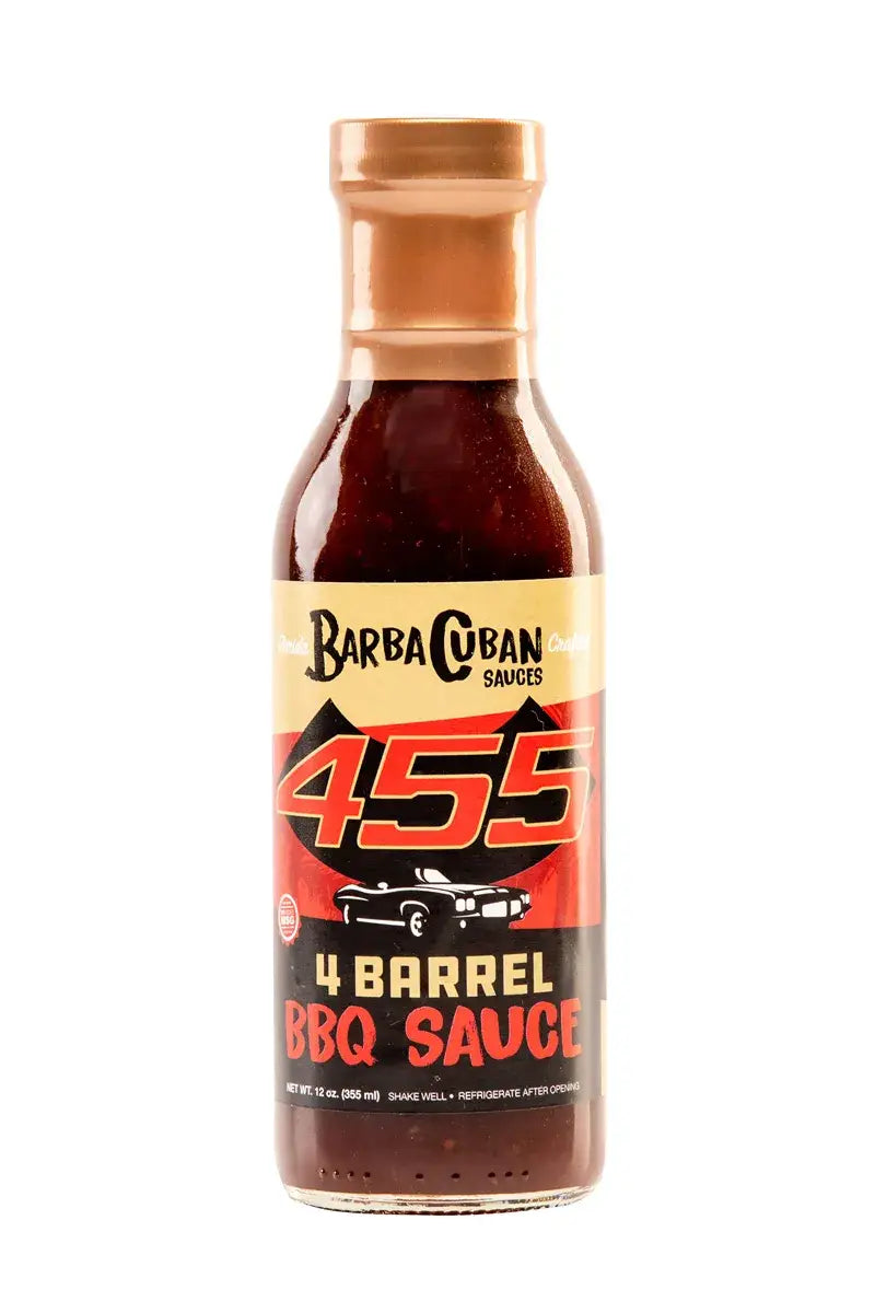 Barbacuban 4-barrel BBQ sauce