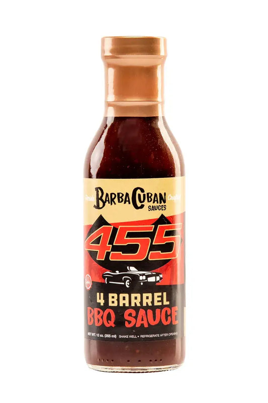 Barbacuban 4-barrel BBQ sauce