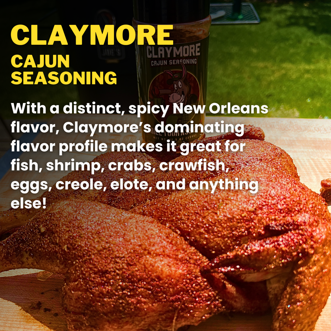 Grill Your Ass Off | Claymore Cajun Seasoning