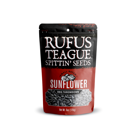 Rufus Teague | Bbq Throwdown Sunflower Seeds - Bags: 6oz