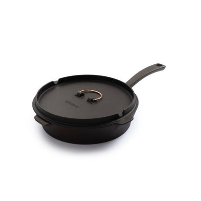 Barebones | All-In-One Cast Iron Skillet: 6"