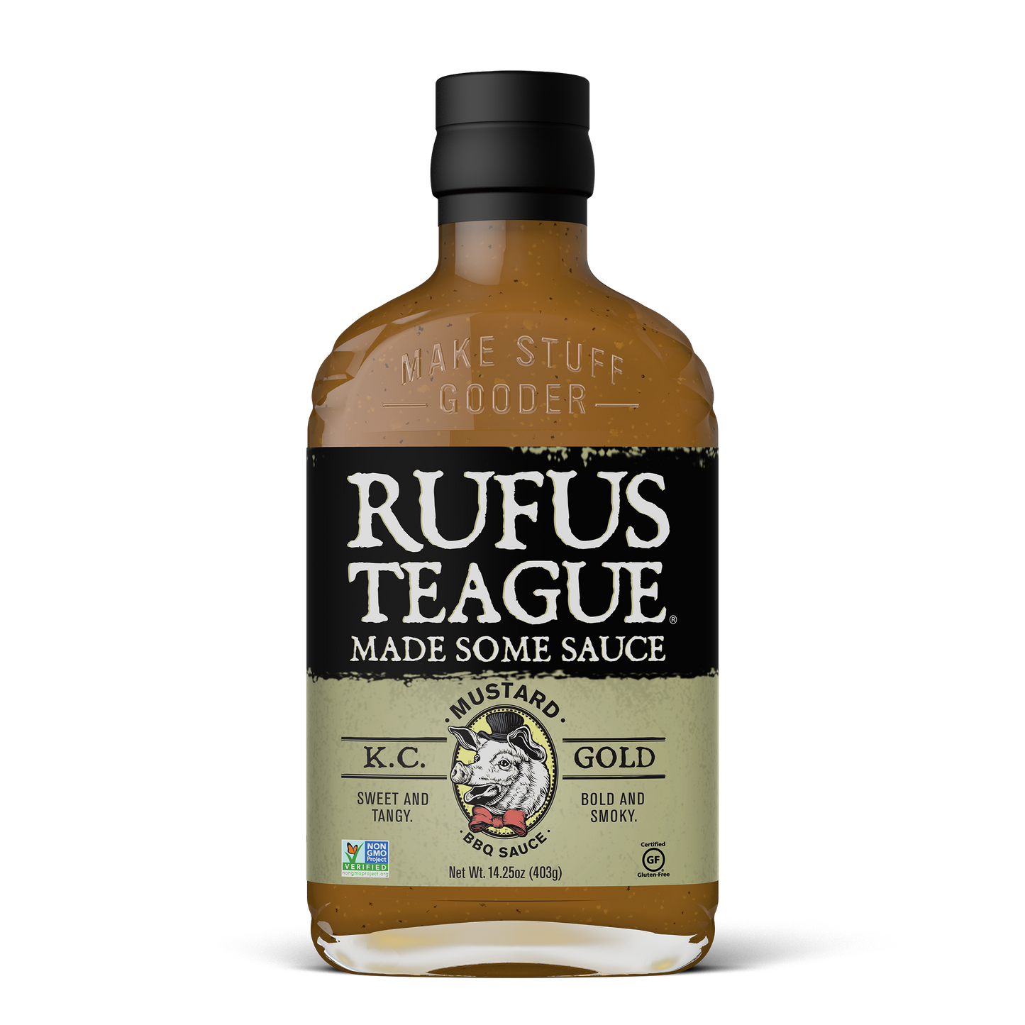 Rufus Teague | Made Some Sauce K.C. Gold Mustard BBQ Sauce
