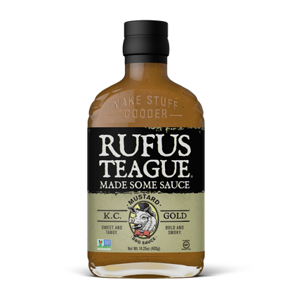 Rufus Teague | Made Some Sauce K.C. Gold Mustard BBQ Sauce