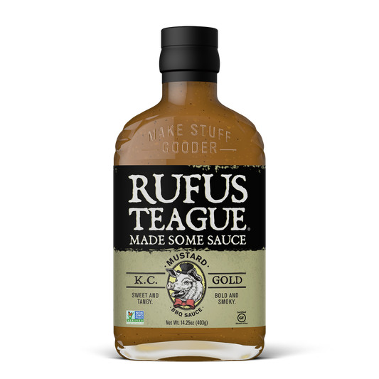 Rufus Teague | Made Some Sauce K.C. Gold Mustard BBQ Sauce