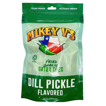 Mikey V's | Fried Garlic Gator Toes Dill Pickle