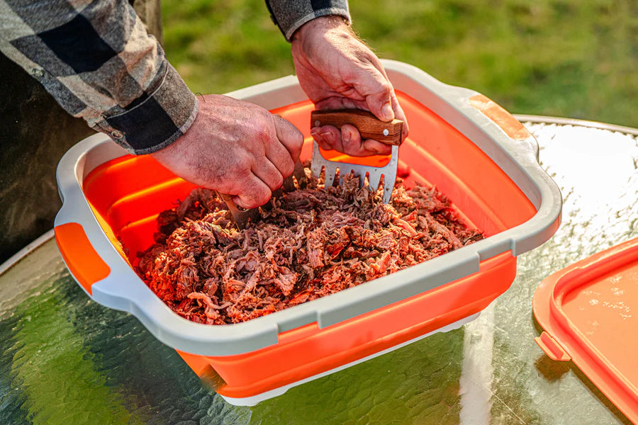 Drip EZ | XL BBQ Prep Tub V2 Pitmaster Black