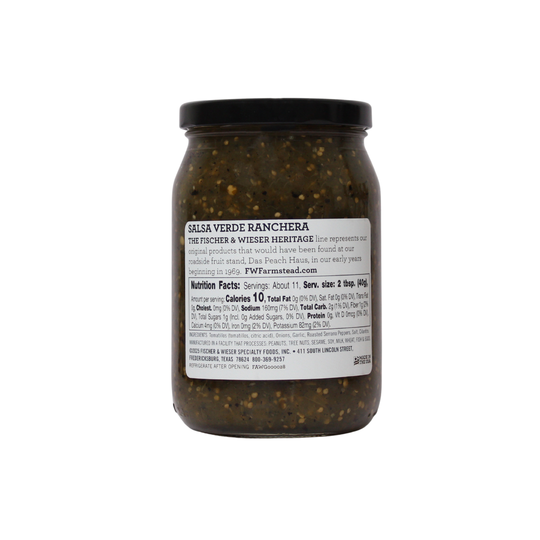 Das Peach Haus | Salsa Verde Ranchera