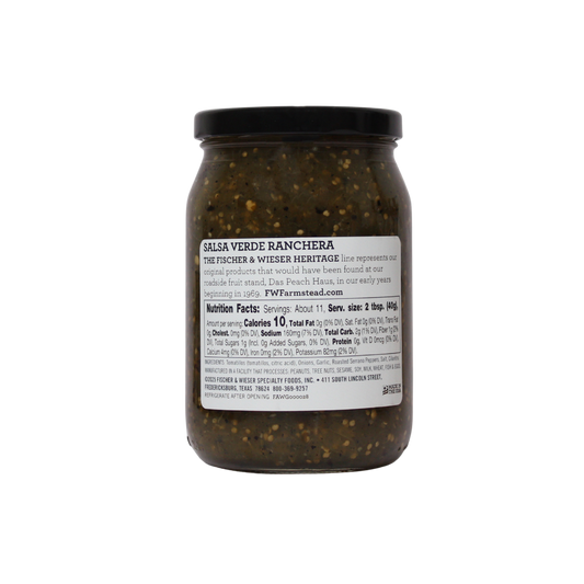 Das Peach Haus | Salsa Verde Ranchera
