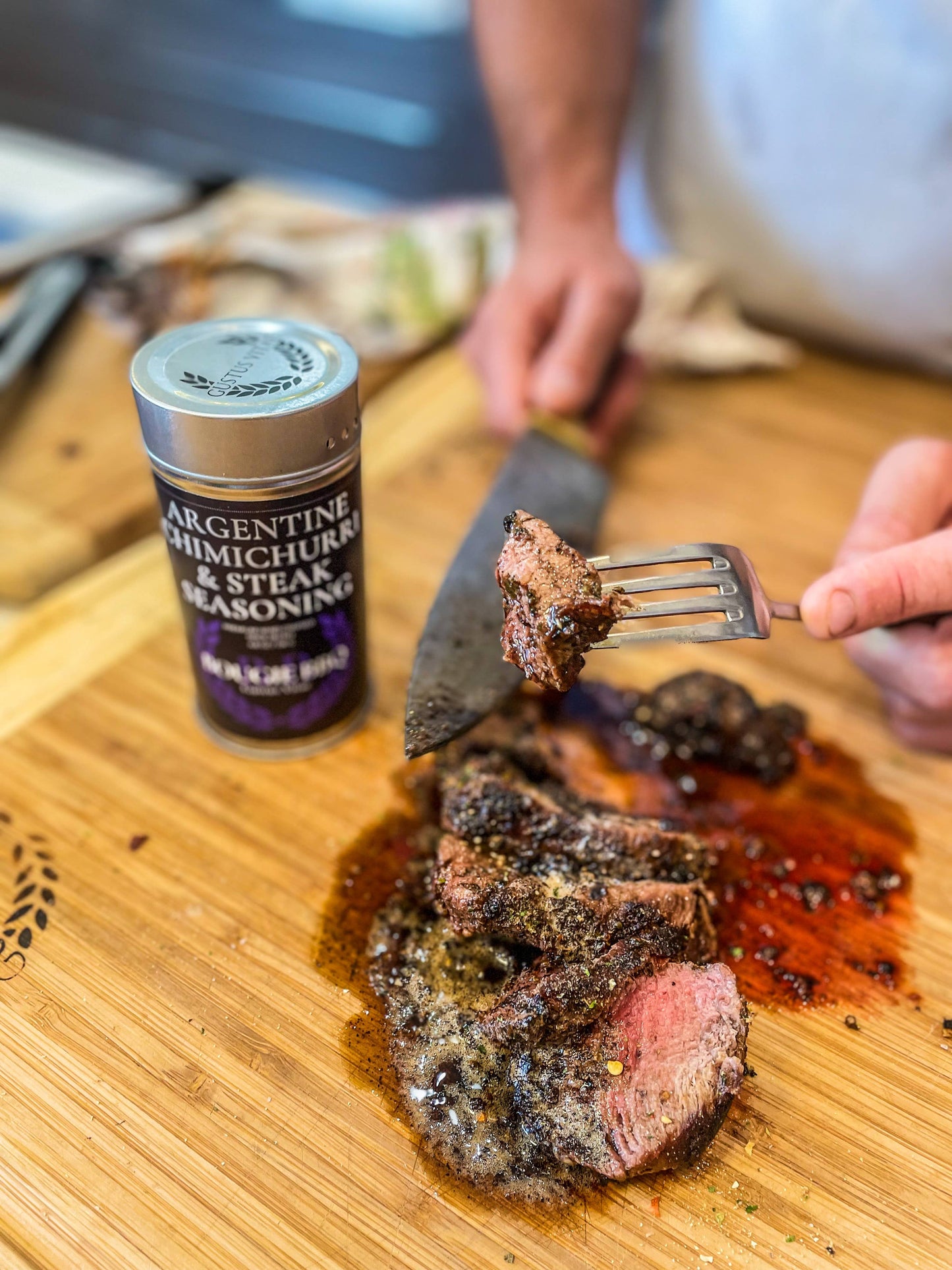 Gustus Vitae Bougie BBQ | Argentine Chimichurri & Steak Seasoning