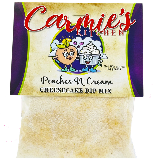 Carmie’s Kitchen | Peaches N' Cream Cheesecake Mix