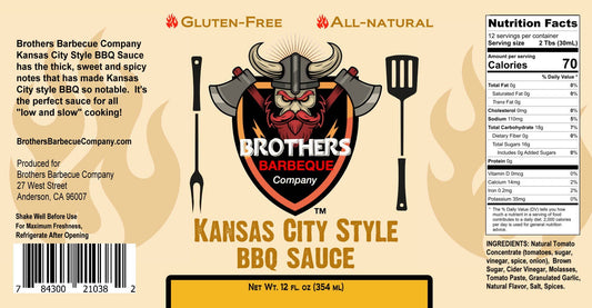 Brothers Barbeque | Kansas City Style BBQ Sauce