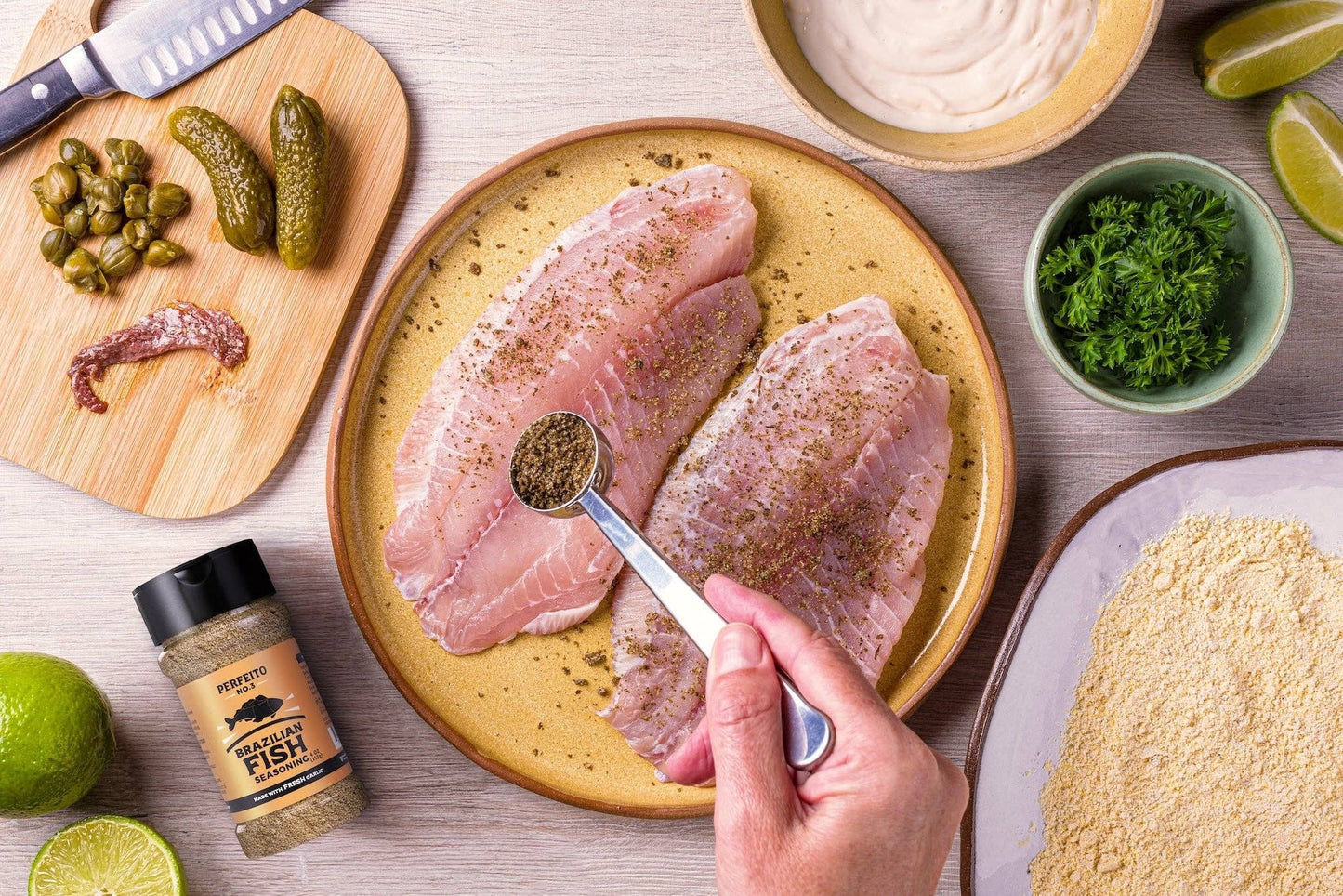 Perfeito | Brazilian Fresh Garlic based Fish Sea Food Seasoning