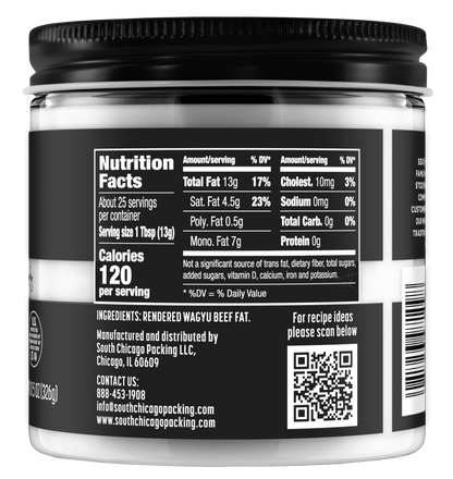 South Chicago Packing | Wagyu Beef Tallow 11.5oz