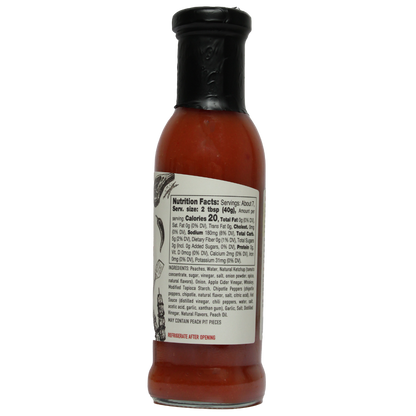 Peaches & Whiskey BBQ Sauce - NEW LABEL