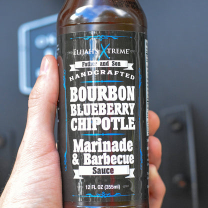 Elijah's Xtreme | Bourbon Blueberry Chiptole BBQ Sauce