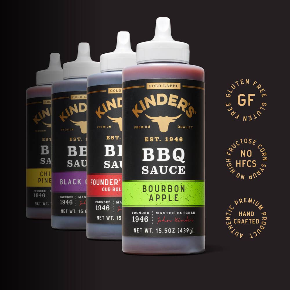Kinder’s | Gold Label Bourbon Apple BBQ Sauce