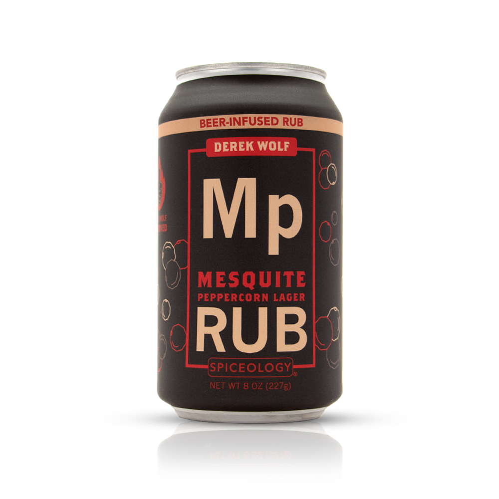 Spiceology | Derek Wolf Mesquite Peppercorn Lager Rub