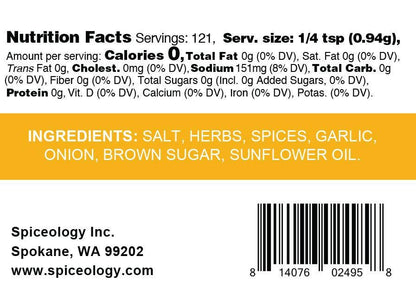 Turkey Rub | Glass Jar