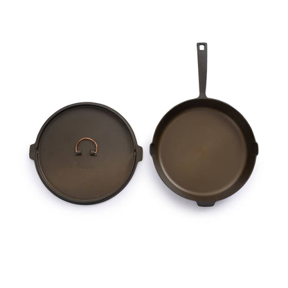 Barebones | All-In-One Cast Iron Skillet: 6"