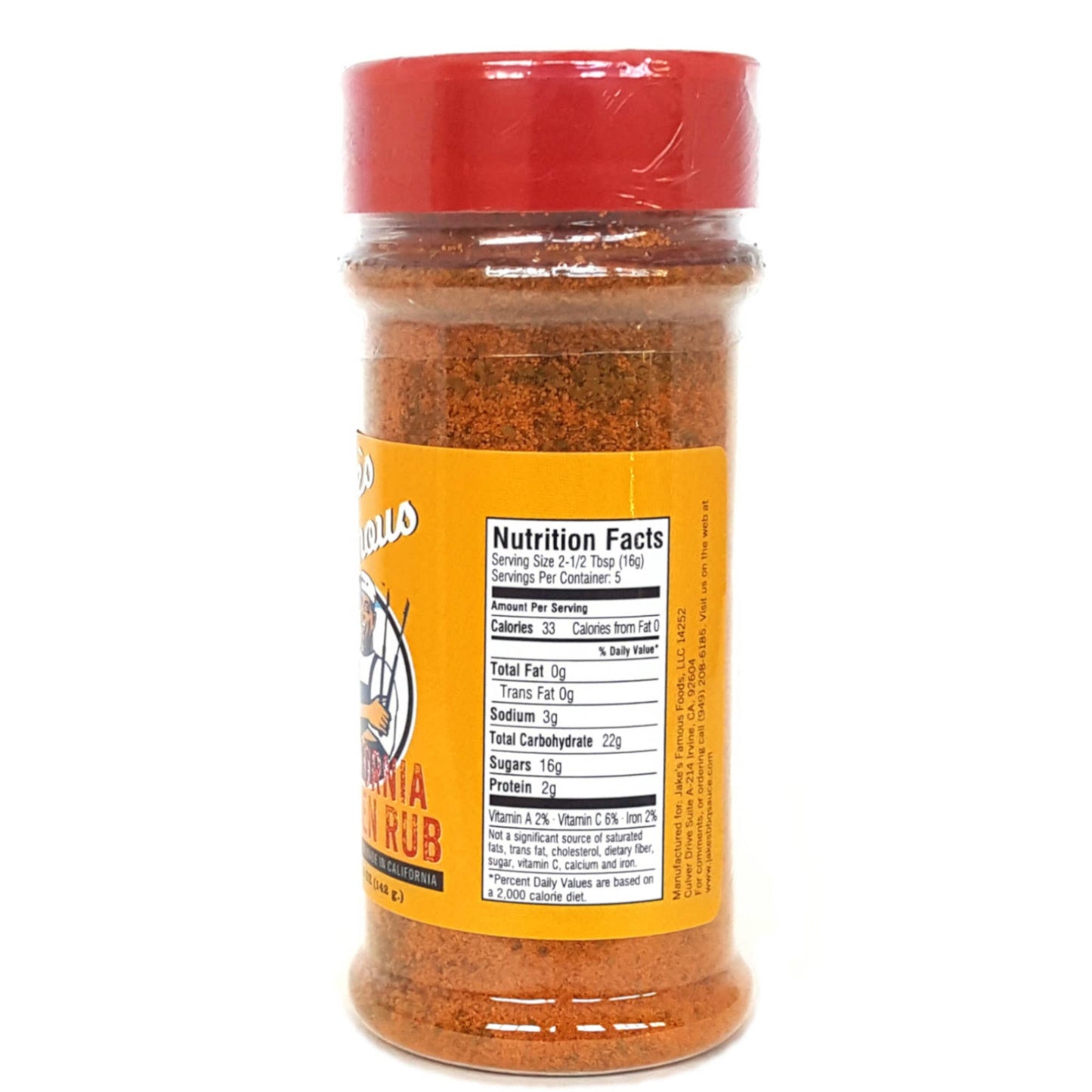 Jake's Famous | California Chicken Rub