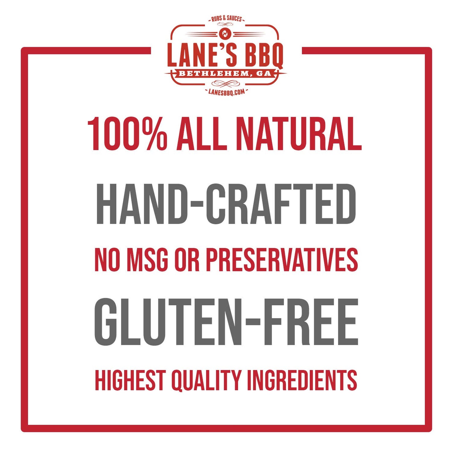 Lane's | Honey Sriracha Rub: Small 4.6oz