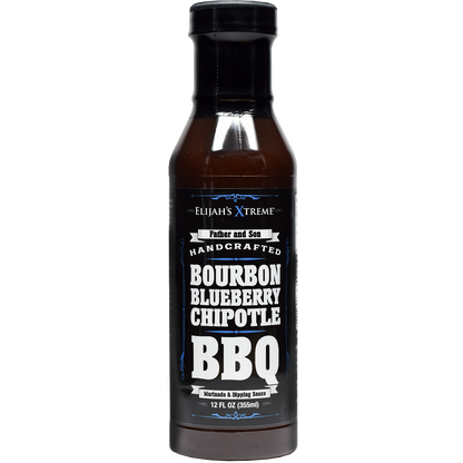 Elijah's Xtreme | Bourbon Blueberry Chiptole BBQ Sauce
