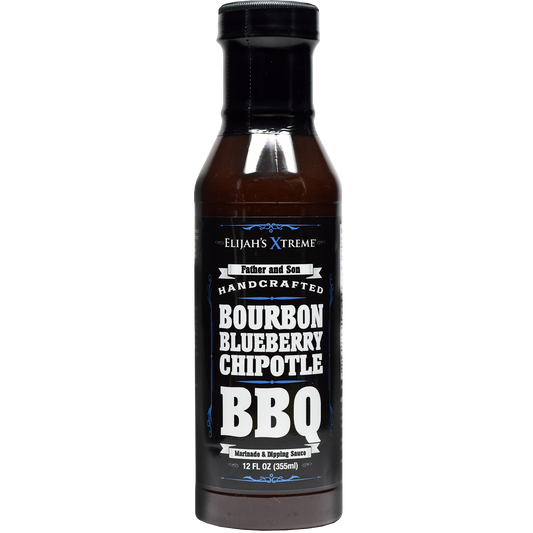 Elijah's Xtreme | Bourbon Blueberry Chiptole BBQ Sauce